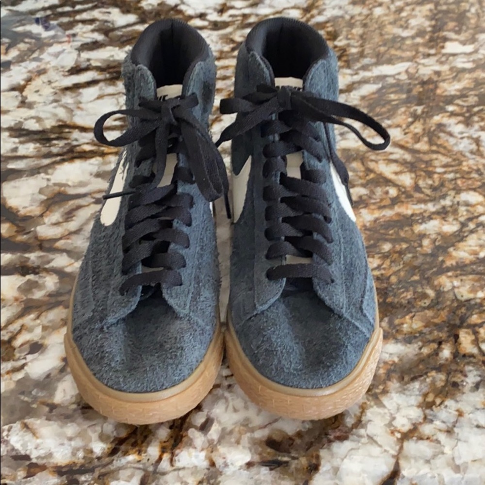 Nike high top sneakers exclusive for Bloomingdales